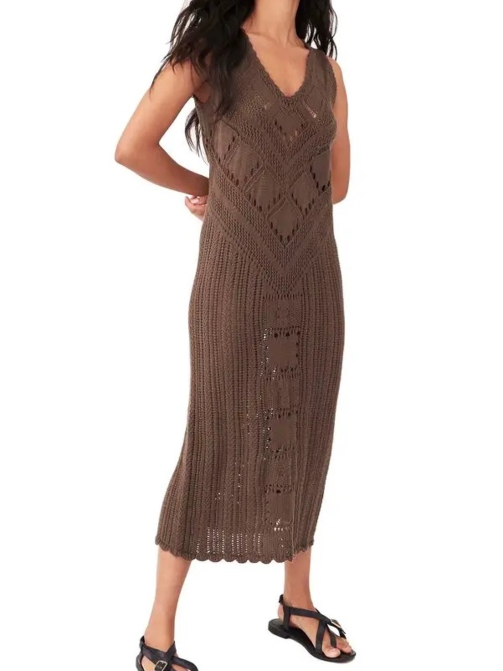 NWT Santorini Fauxchet Sweater Dress XS